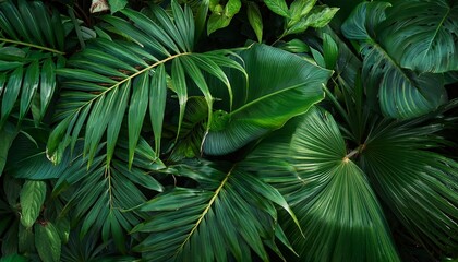 Tropical Leaves Foliage Plant Jungle Bush Floral