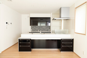 新築住宅のキッチン