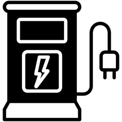 Car Charger Icon Mini Illustration Icon. Use For Modern Concept, Print, Ui, Ux Kit, Web And App Development. Vector Related To Office, Education, Examination And More
