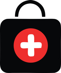 First aid kit icon medical emergency health care safety emergency preparedness symbols symbol