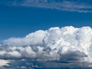 Obraz premium blue sky with clouds