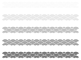 青海波ラインセット