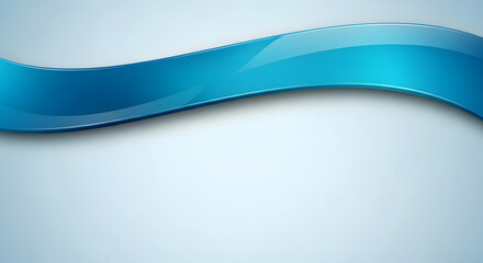 UI Background – S-Curve Header – Minimal Copy Space