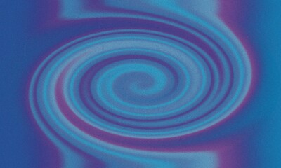 Abstract blue and purple swirl with grainy texture