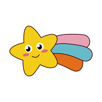 Naklejki cute star stickers