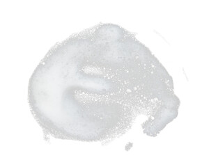 white foam bubble isolated element