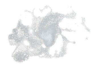 abstract soap foam isolated element