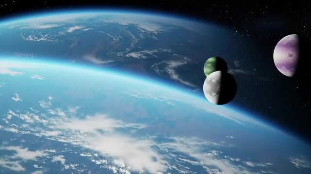 Planets orbiting earth