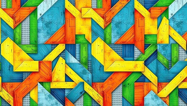 construction pattern theme background