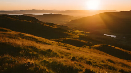 Highland Plateau at Golden Hour