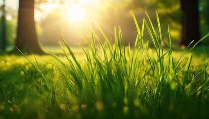 Grass In The Sunlight