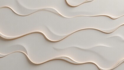 Fototapeta premium Abstract creamy background showcasing fluid textures studio digital art minimalist close-up modern aesthetic