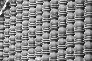 Black wood fence seamless patterns wall abstract background