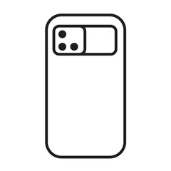Icon back phone android and Ios