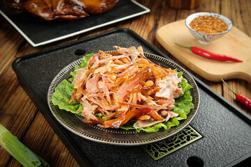 Hubei Air-Dried Preserved Chicken Specialty - Traditional Chinese Ready-to-Eat Delicacy with Authentic Flavor