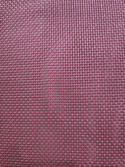 Close-Up of Woven Plastic Mesh in Pink Color