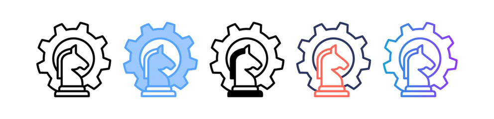 Strategy multiple icon