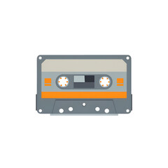 Obraz premium An artistic depiction of a vintage cassette tape, symbolizing nostalgia and the evolution of music technology.