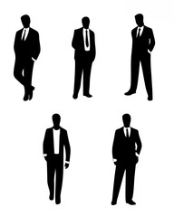 Businessman Silhouettes.eps
