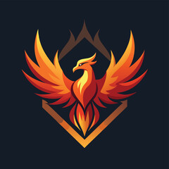 Fototapeta premium heart with wings