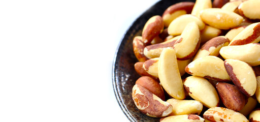 Brazil nuts contain beneficial nutrients and minerals