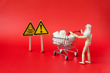 A concept that warns about the dangers of consuming sugar and foods containing sugar in large quantities