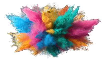Colorful powder explosion (12)