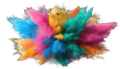 Colorful powder explosion (12)