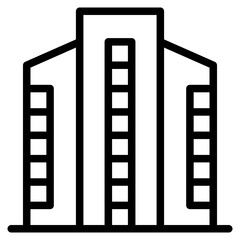 skycraper, office, building icon