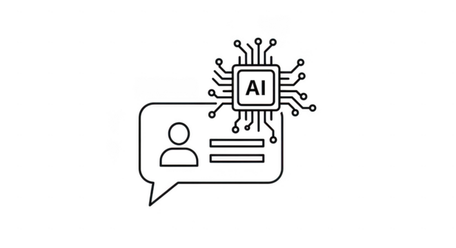 Ai vector and man icon png transparent background