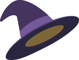 Classic Witch Hat Illustration for Halloween