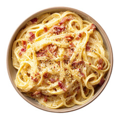 Creamy pasta dish with bacon (5)