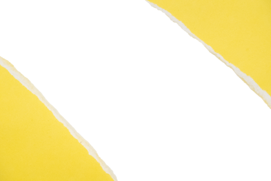 Abstract yellow geometric shapes dynamic diagonal lines minimalist design on white canvas backdrop