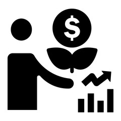 investor Solid icon