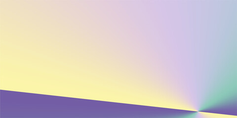 A Soft Gradient Transition of Pastel Hues From Yellow to Purple with Subtle Hints of Pink and Green.