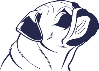 Minimalist silhouette art piece featuring abstract upward movement and geometric shapes in vibrant colors