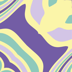A Mesmerizing Blend of Pastel Hues in a Swirling Abstract Pattern Creating a Soothing Visual Experience for Designers.