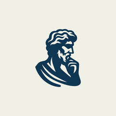 Great Thinker Philosopher Logo