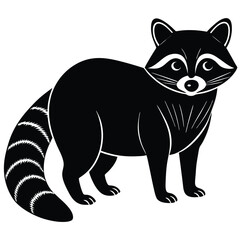 Obraz premium black cat vector illustration