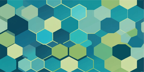 A sleek seamless honeycomb pattern creates a contemporary geometric design for a versatile backdrop