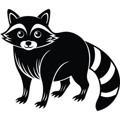 Obraz premium black cat vector illustration