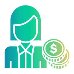 investor Gradient icon