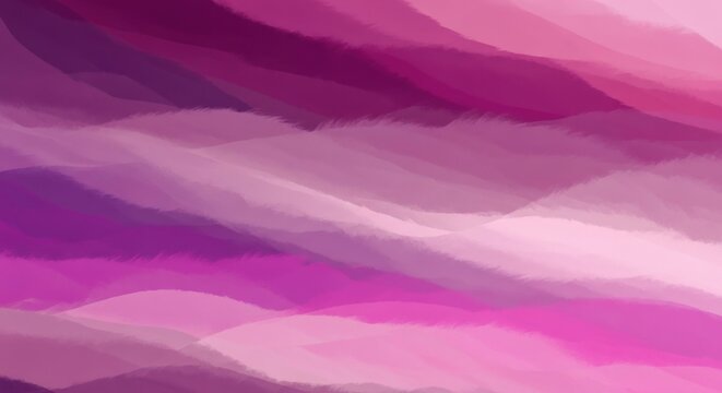 Abstract watercolor painting with soft pink and purple hues, creating a dreamy and serene gradient background texture