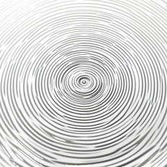 Obraz premium A mesmerizing abstract background of monochromatic concentric circles expanding outwards from a central point, creating a ripple effect on a liquid surface