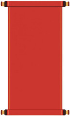 Traditional Scroll Frame Illustration