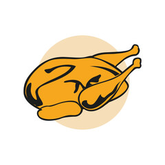 Make a Professional Chicken Meat Vector