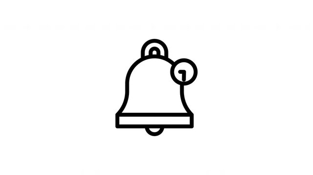 alarm bell animated icon