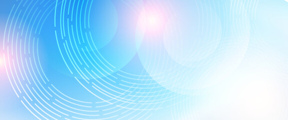 abstract blue circle background. overlapping circle background.