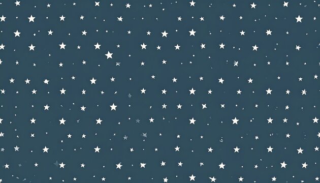 Night sky pattern of tiny stars