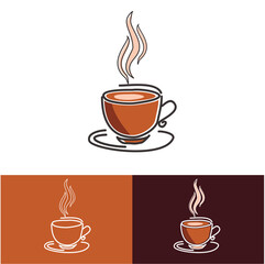 Warm Coffee.
it conveys a cozy and inviting atmosphere.